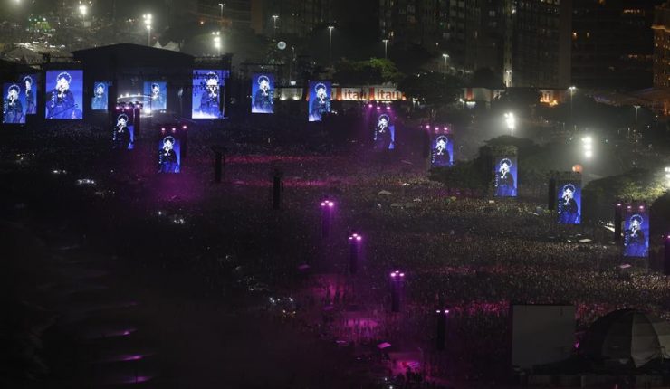 Épica fiesta en Brasil: Concierto gratuito de Madonna reunió a más 1,5 millones de personas