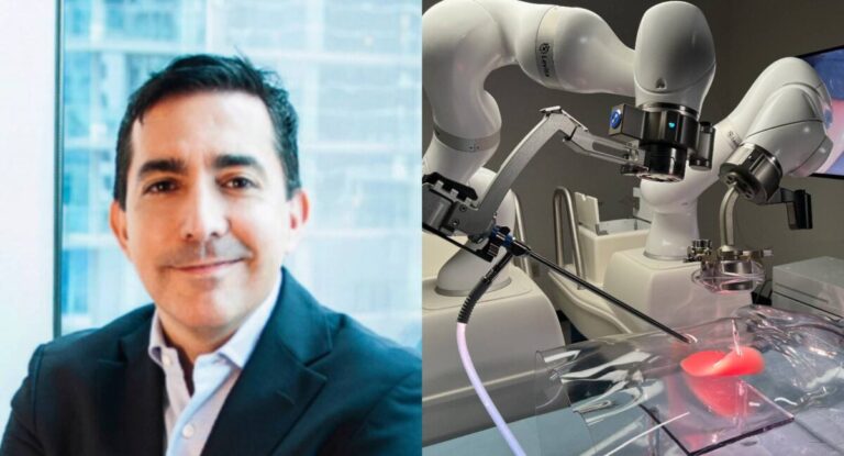 “Hicimos pruebas con tutos de pollo”: La historia del médico que creó un robot con imanes en el garage de su casa para agilizar listas de espera