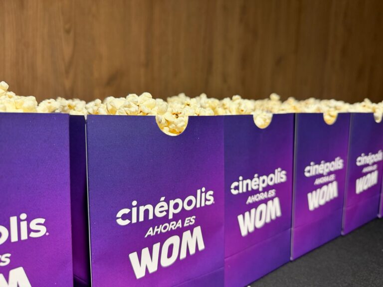 WOM estrena alianza con Cinépolis acercando el cine a millones de personas