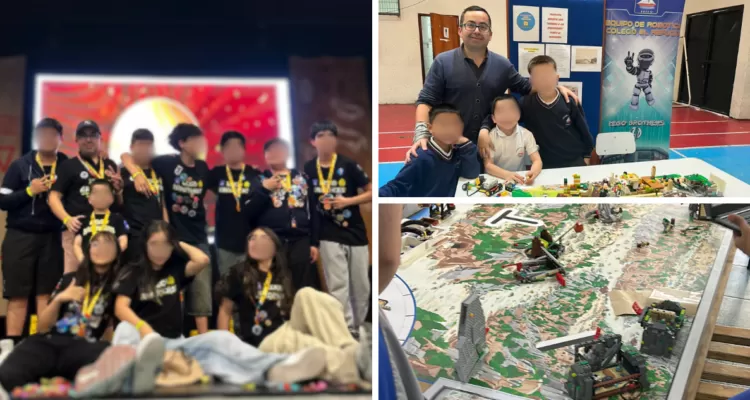 «LegoBrothers»: equipo de robótica de colegio de Penco busca llegar a mundial en México