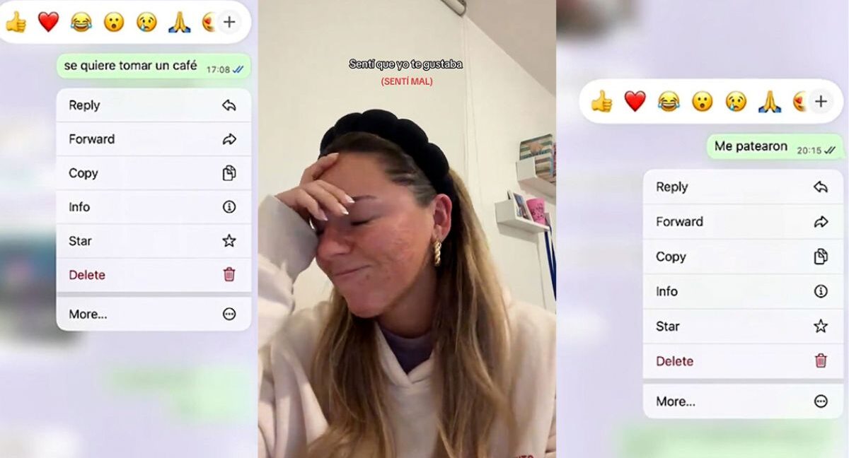 “Me van a patear”: El viral chileno que partió en una conversación de WhatsApp y terminó en colaboraciones con marcas como Paris y Starbucks