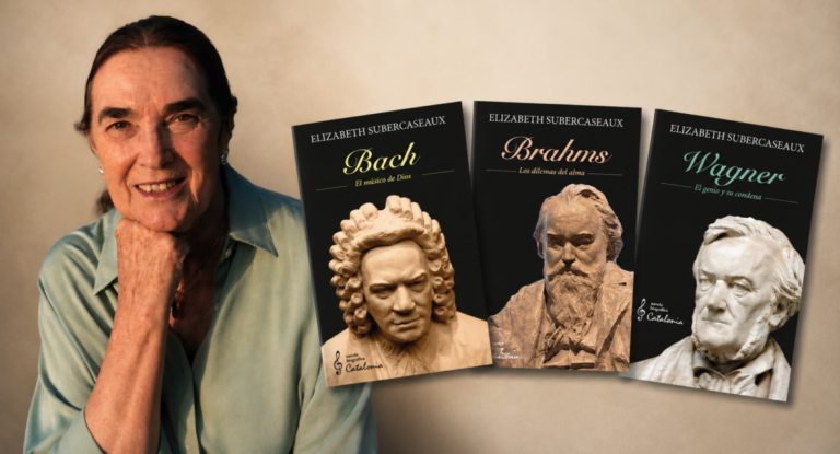 Bach, Beethoven, Brahms, Schumann y Wagner: autora Elizabeth Subercaseaux desentraña la vida y pasiones de los grandes músicos clásicos