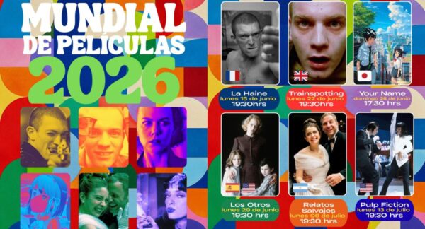Mundial de Películas 2026: el álbum cinéfilo que lanzó el Cinearte de Viña con láminas de filmes que van de Pulp Fiction a Relatos Salvajes