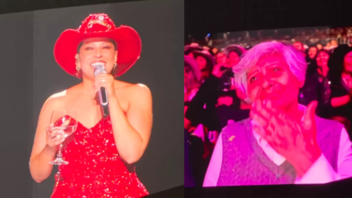 María José Quintanilla emociona en su primer Santander Arena con un especial homenaje a su mamá: «Tú eres todo, esto es para ti”